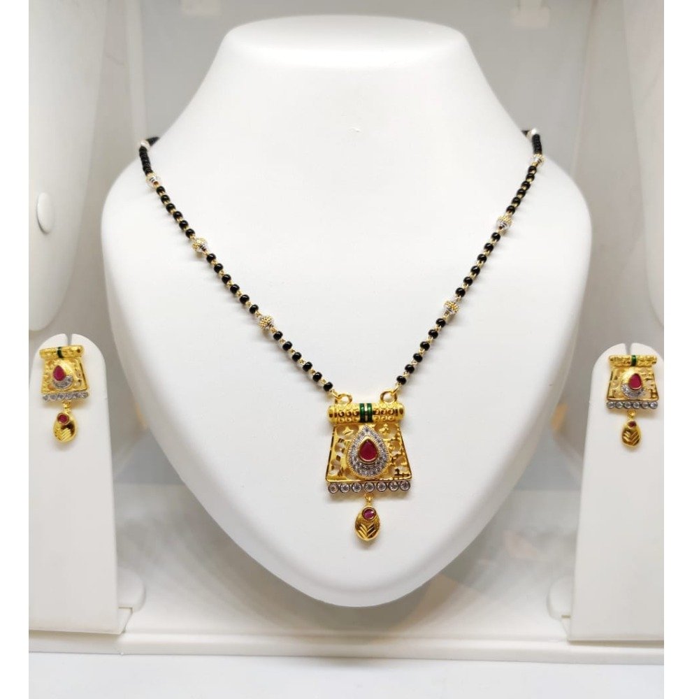 22KT Gold Delicate Mangalsutra JJ-M06