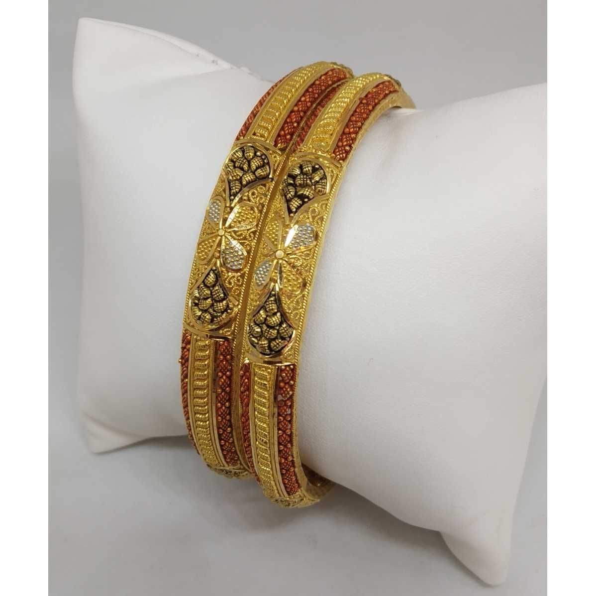 22 KT GOLD CULCUTTI BANGLE