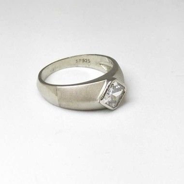 925 Sterling Silver Casual Gents Ring