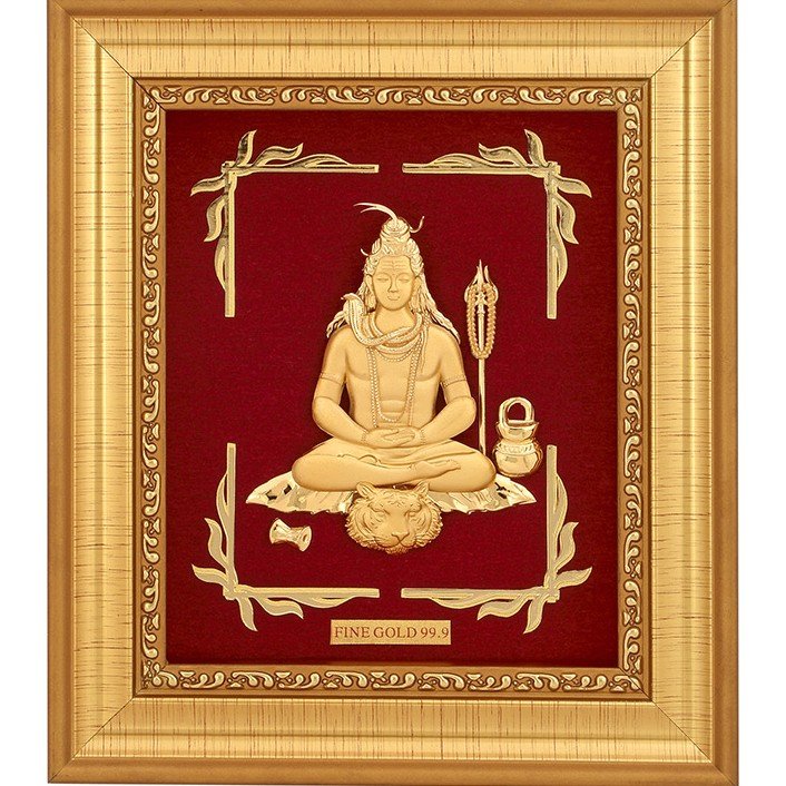 999 GOLD MAHADEV FRAME