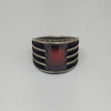 925 Sterling Silver Oxides Gents Ring