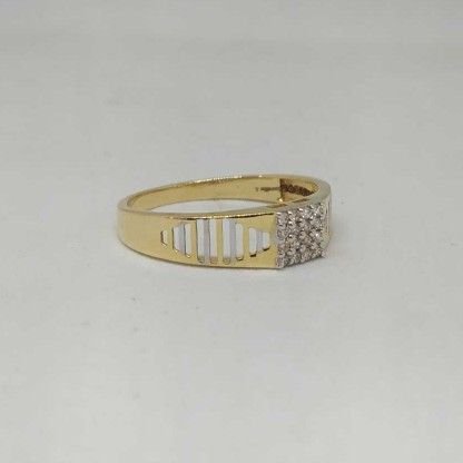 REAL DIAMOND BRANDED GENTS RING