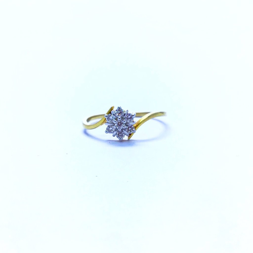 Zircon Studded Fancy Ring – Saeed Jewelry