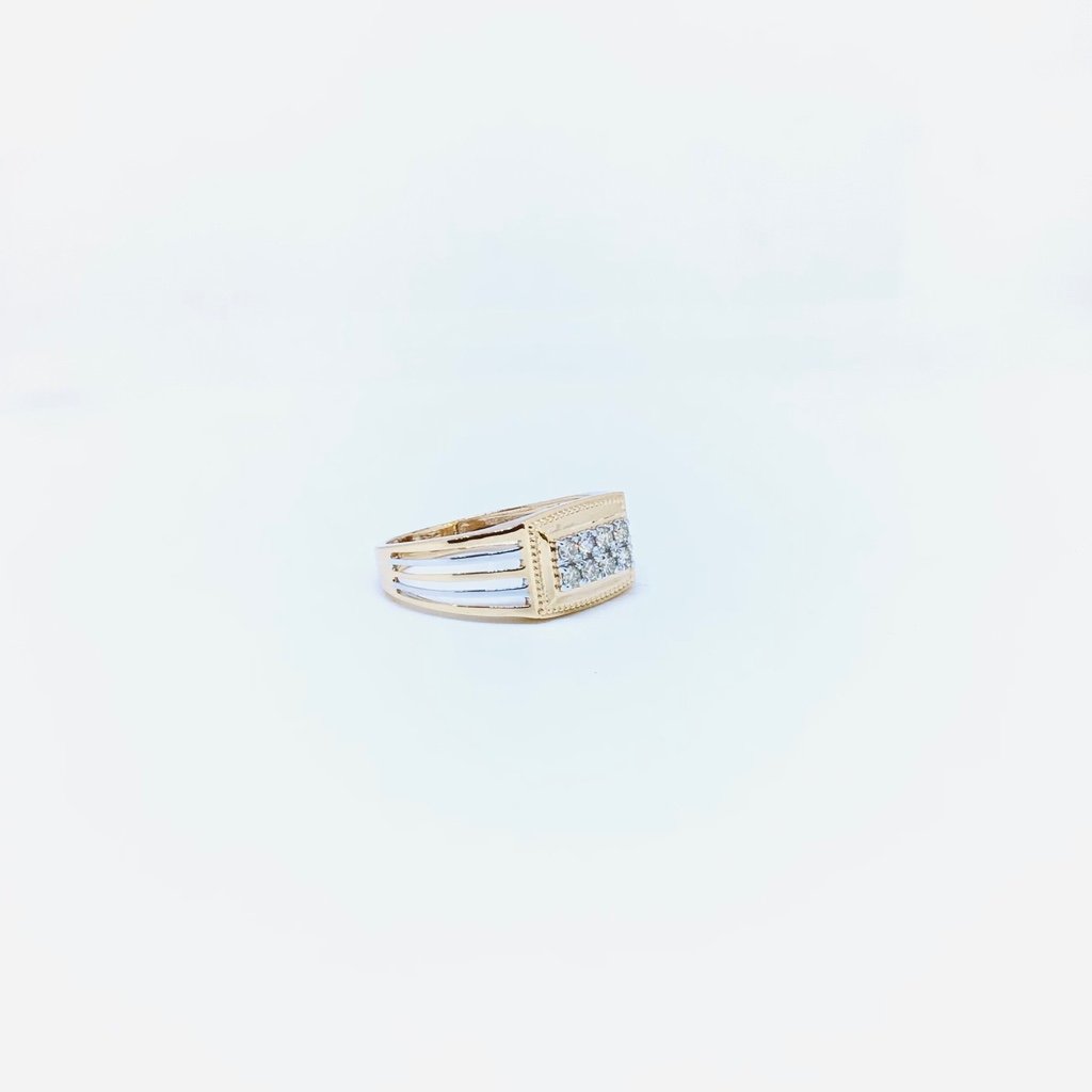BRANDED REAL DIAMOND FANCY RING