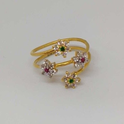 22 Kt Gold Ladies Branded Ring