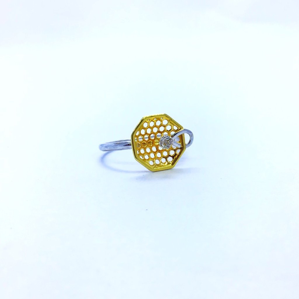FANCY REAL DIAMOND RING