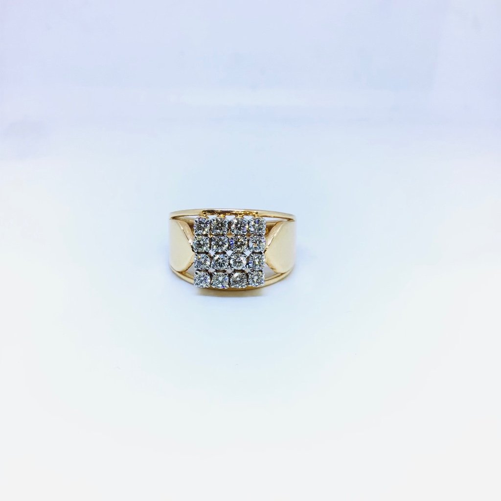REAL DIAMOND FANCY RING