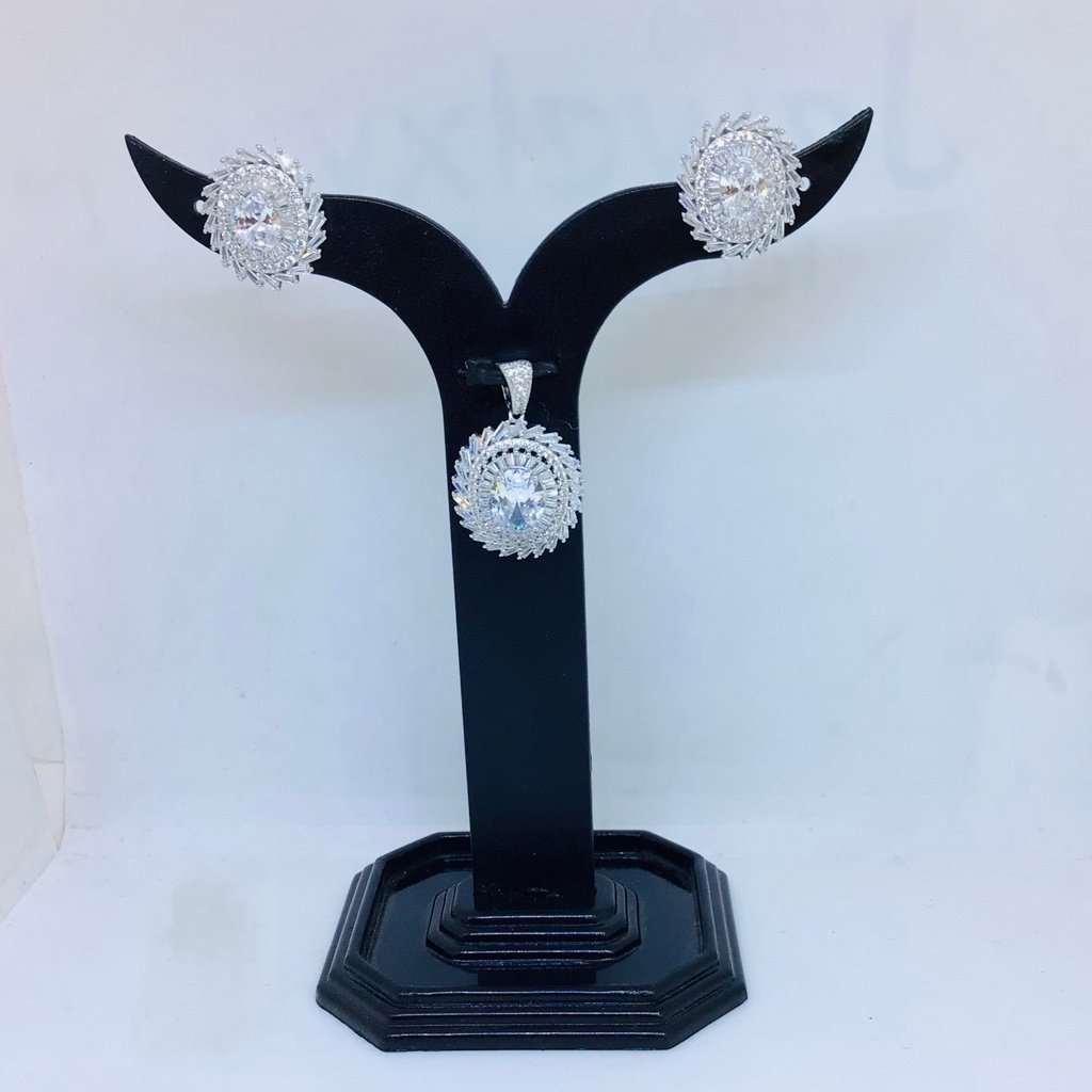 DESIGNING FANCY STERLING SILVER PENDANT SET
