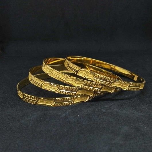 1 gram machine cut designer bangle