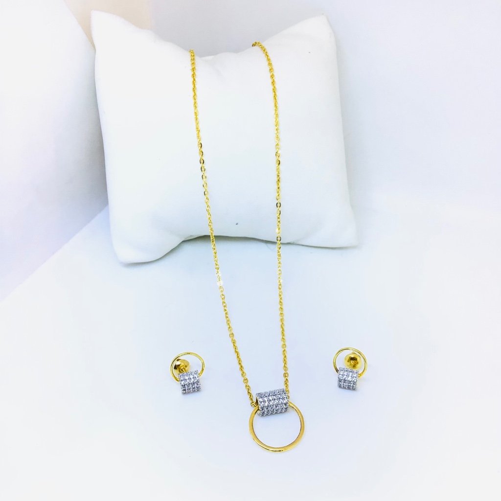 DESIGNING FANCY GOLD SET FOR LADIES