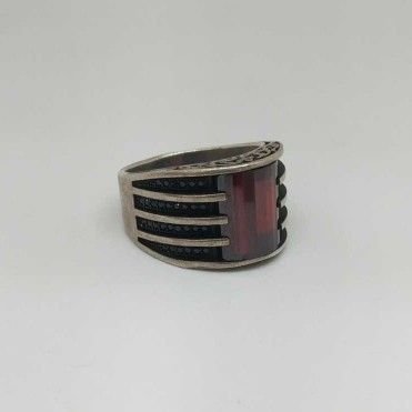 925 Sterling Silver Oxides Gents Ring