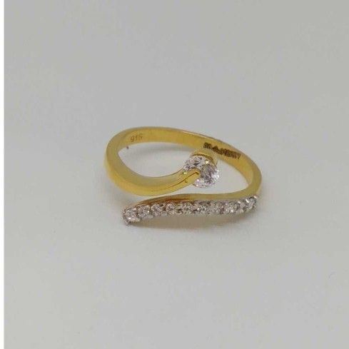 22Kt Gold Ladies Branded Ring