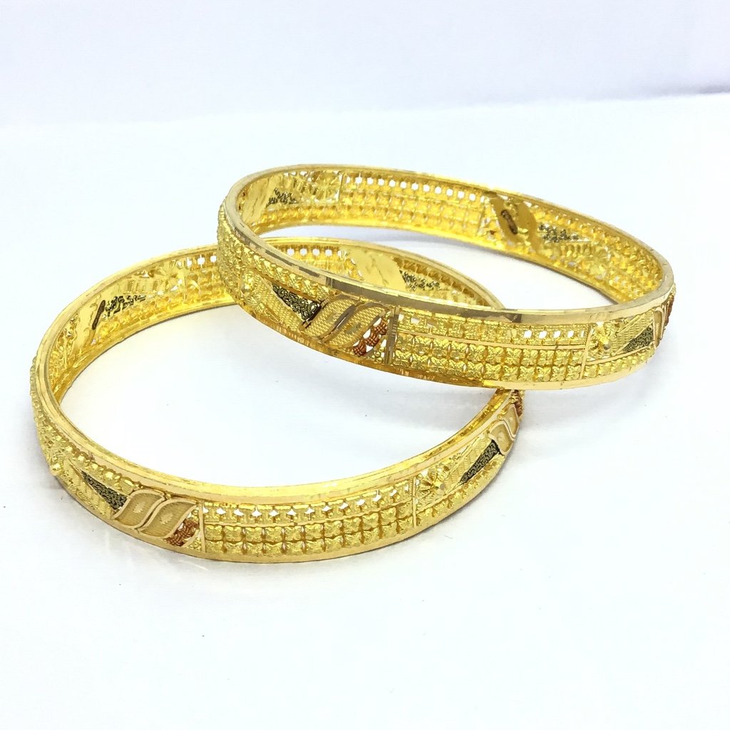 FANCY GOLD BANGLES FOR LADIES